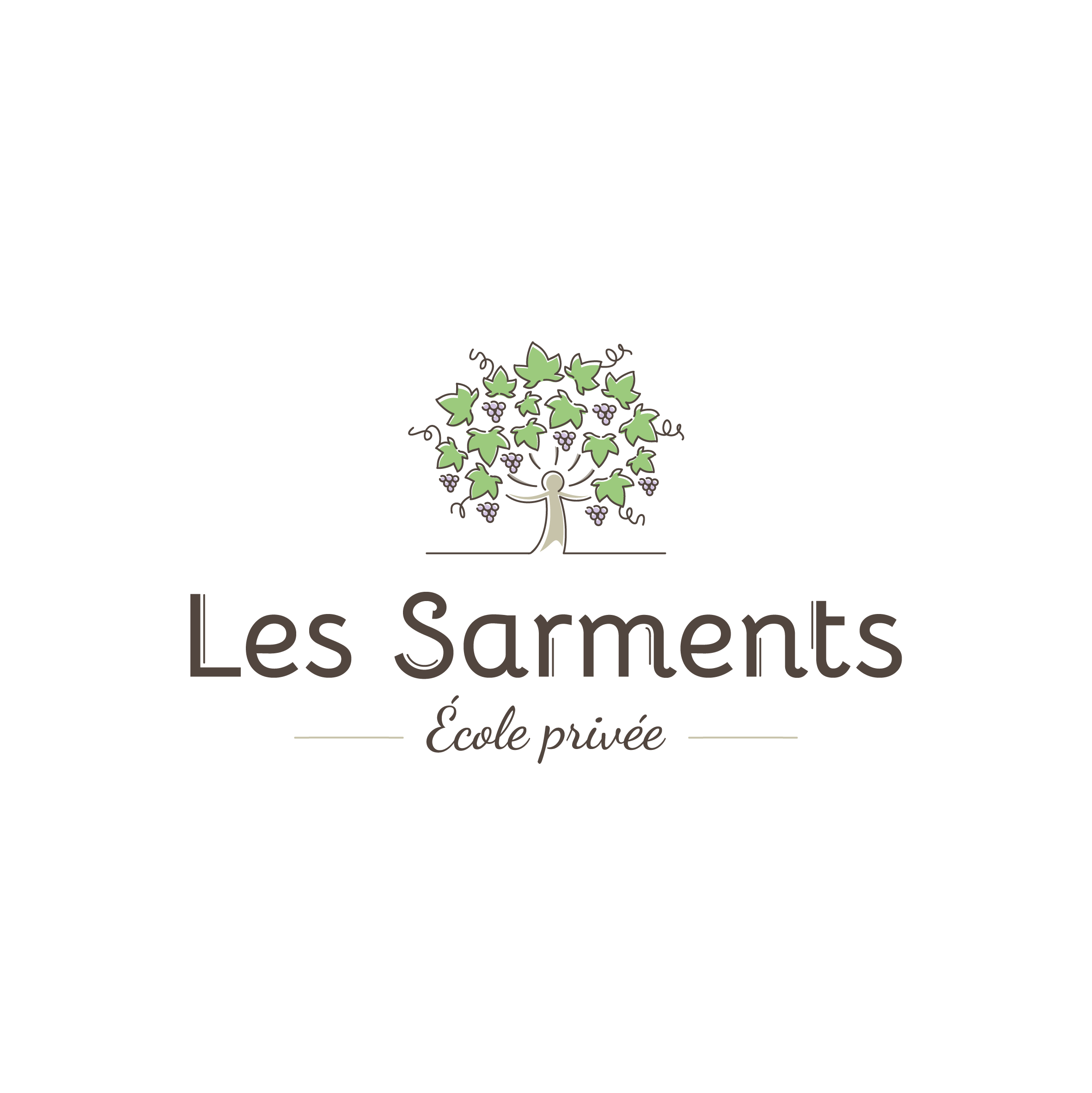 Logo de l'école Privée Les Sarments